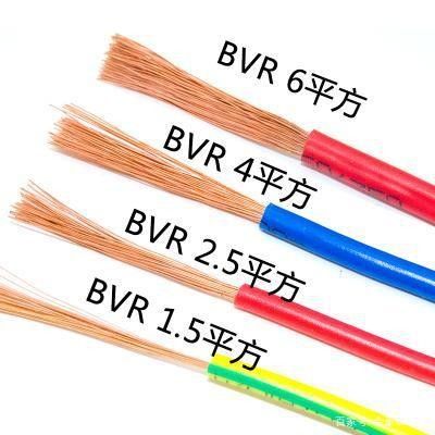 خرید Bvr 6mm PVC عایق کابل خانه سیم کشی کابل برق PVC سفارشی online manufacture