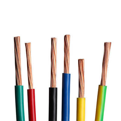 خرید 1.5mm سیم مس جامد کابل PVC عایق BV BVR خانه راننده رشته ای online manufacture