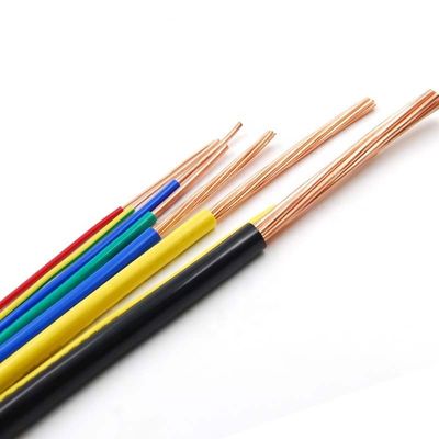 ZR-RV/BVR/BV/RV/BVV/RVV کابل برق ساختمان انعطاف پذیر 1.5mm سیم برق