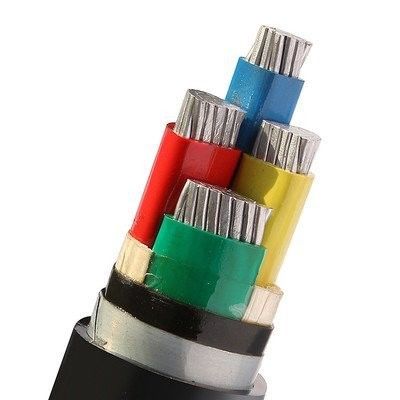 اندازه سفارشی 4 هسته 6mm 10mm 16mm 25mm 35mm 50mm کابل Cu / PVC / PVC با مس خالص