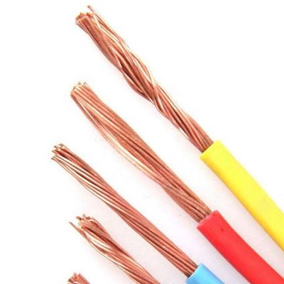 کابل سیم صاف PVC مس H07V-R/B07V-U/BV/BVR برای صنایع صنعتی تک هسته