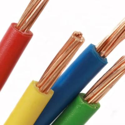 BVR 2.5mm کابل برق PVC هادی مس سیم الکتریکی انعطاف پذیر برای خانه