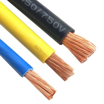 BVR کابل برق PVC واحد طول سفارشی هسته سیم PVC بهره وری انرژی