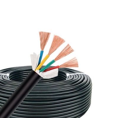 3 هسته چند سیم 0.75mm 1.5mm 2.5mm 4mm کابل Rvv سیم های الکتریکی کابل مس انعطاف پذیر