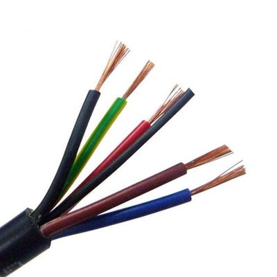 فروش کابل های برق کابل های مس انعطاف پذیر RVV H05vv-f 3 هسته کابل 3 * 1.5mm برای نمونه