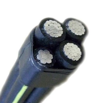 کابل آلومینیومی عایق شده XLPE 4 هسته 16mm 35mm 95mm برای ولتاژ پایین