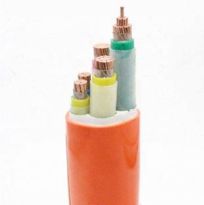 1 هسته PVC پوشش داده شده کابل های ضد آتش XLPE عایق