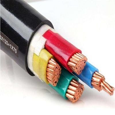4X120mm PVC ژاکت 3 فاز کابلی پنل شده برای نیازهای برق زیرزمینی