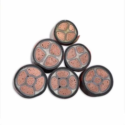 4 هسته 5 هسته 150mm2 XLPE عایق زره دار کابل برق برق سیم برای ولتاژ پایین