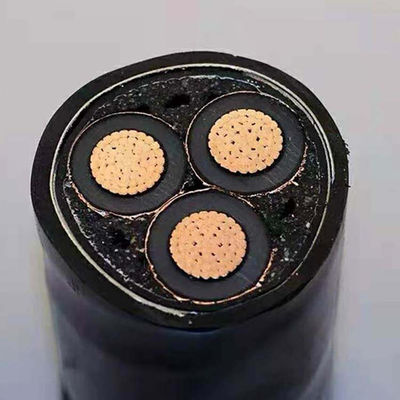 ساختمان ساختمانی 11kv 185mm x 3 هسته XLPE کابل برق PVC 0.6/1kv جامد YJV YJLV