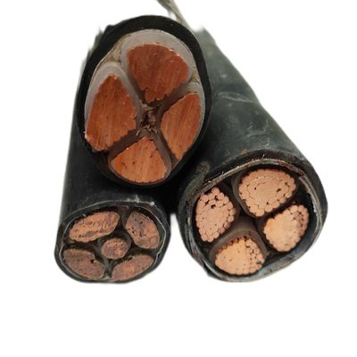 کابل برق 4x10mm2 NYY PVC ولتاژ پایین XLPE برای ساخت و ساز و کاربرد خورشیدی