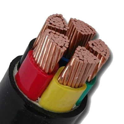 6/10kv هادی های مس ژاکت PVC کابل برق ولتاژ پایین برای نیاز مشتری