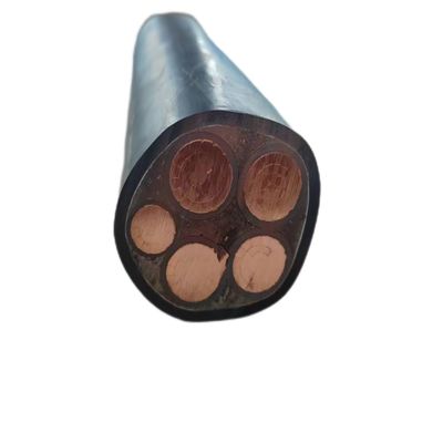 کابل برق متقاطع مس خالص زره ای برای زیرزمینی Yjv22 0.6/1kv 95mm2