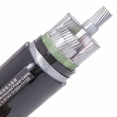 IEC 60227 استاندارد کابل برق XLPE 4 * 240mm2 1kv هادی آلومینیومی
