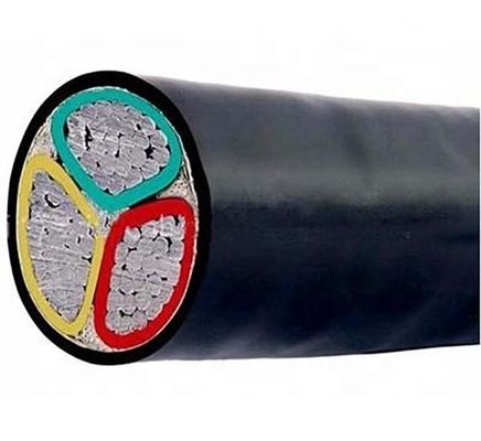 35mm آلومینیوم 2 هسته کابل برق زیرزمینی برای ساخت و ساز صنعتی