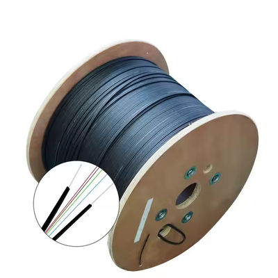 FRP قدرت انعطاف پذیر 2 هسته کابل فیبر نوری FTTH برای اینترنت با سرعت بالا